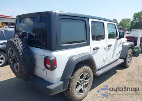 2023 Jeep Wrangler 4-Door Sport S 4X4 z USA, uszkodzony, nr VIN 1C4HJXDN3PW596307